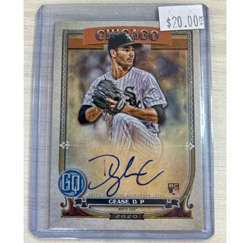TOPPS 2020 TOPPS GYPSY QUEEN DYLAN CEASE ROOKIE AUTOGRAPH