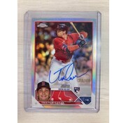 TOPPS 2023 TOPPS CHROME ROOKIE AUTO REFRACTOR  TRISTON CASAS 310/499 #RA-TC