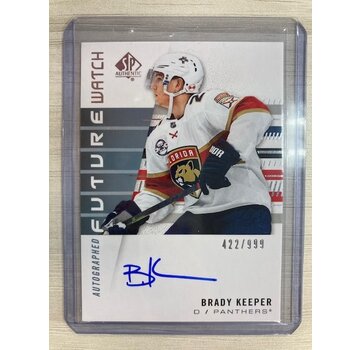 UPPER DECK 2019-20 SP AUTHENTIC FUTURE WATCH AUTO BRADY KEEPER 422/999 #167