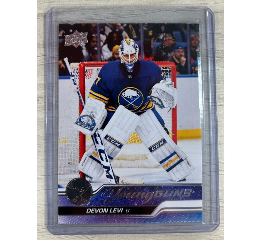 202324 UD SERIES 1 DEVON LEVI YOUNG GUNS CanCentral Sports Cards