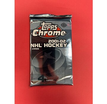 TOPPS 2001-02 TOPPS CHROME HOCKEY PACK