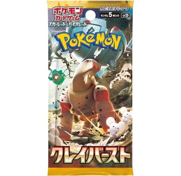 NINTENDO JAPANESE POKEMON CLAY BURST PACK