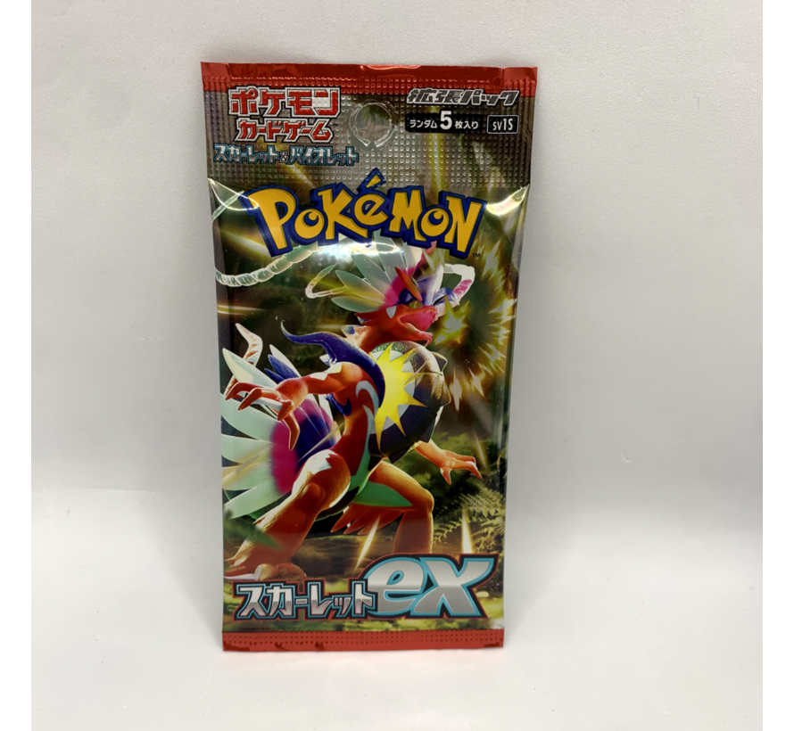 JAPANESE POKEMON SCARLET & VIOLET BOOSTER PACK