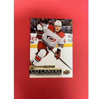 UPPER DECK 2018-19 UPPER DECK SERIES 1 ANDREI SVECHNIKOV YOUNG GUNS CANVAS