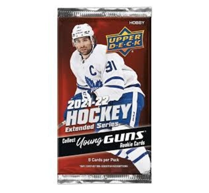 2021-22 UPPER DECK EXTENDED HOBBY PACK