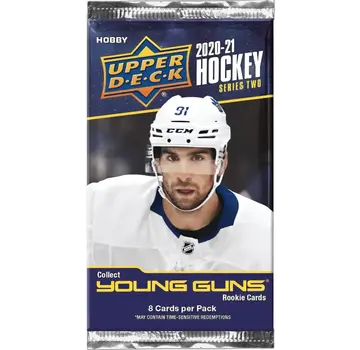 UPPER DECK 2020-21 UPPER DECK SERIES 2 HOCKEY PACK