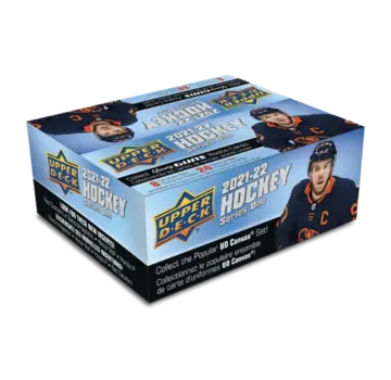 UPPER DECK 2021-22 UPPER DECK SERIES 1 HOCKEY RETAIL BOX