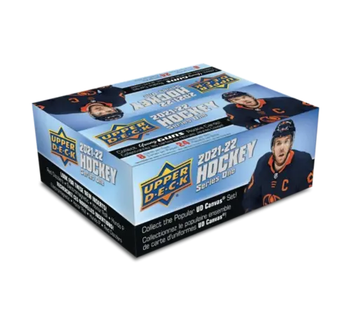 UPPER DECK 2021-22 UPPER DECK SERIES 1 HOCKEY RETAIL BOX