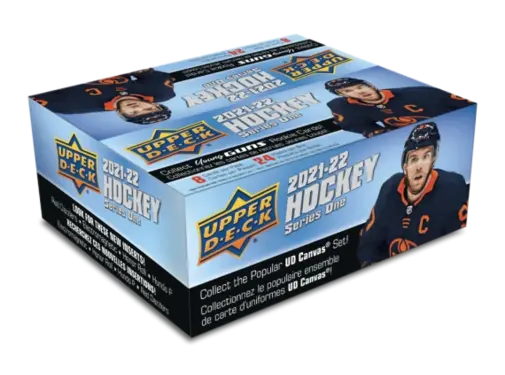 UPPER DECK 2021-22 UPPER DECK SERIES 1 HOCKEY RETAIL BOX