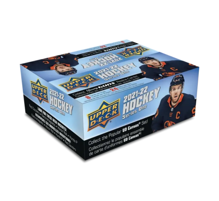 2021-22 UPPER DECK SERIES 1 HOCKEY RETAIL BOX