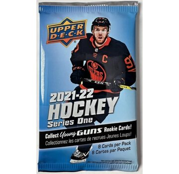 UPPER DECK 2021-22 UPPER DECK SERIES 1 HOCKEY RETAIL PACK