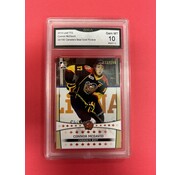 IN THE GAME 2014 LEAF IN THE GAME CONNOR MCDAVID BEST ROOKIE GOLD /100 GMA GRADED 10