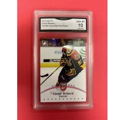 IN THE GAME 2014 LEAF IN THE GAME CONNOR MCDAVID YOUNG STARS PINK /200 GMA GRADED 10