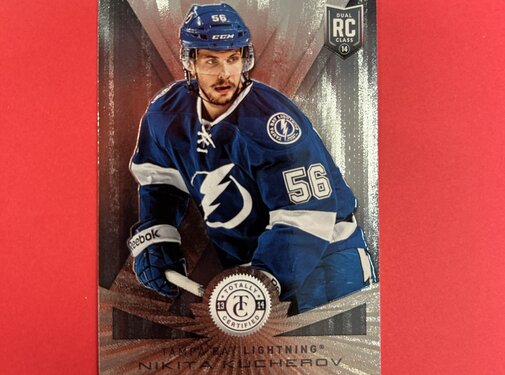 UPPER DECK 2013-14 PANINI TOTALLY CERTIFIED NIKITA KUCHEROV ROOKIE