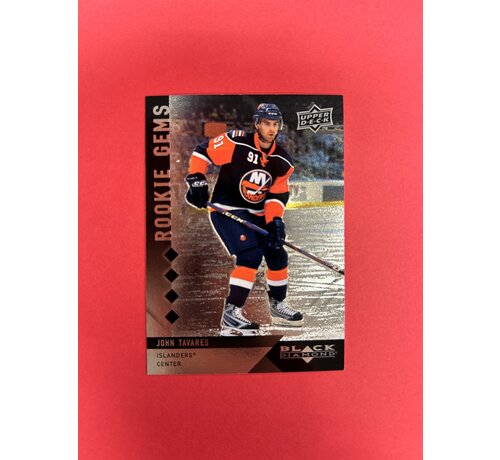 UPPER DECK 2009-10 UPPER DECK BLACK DIAMOND JOHN TAVARES ROOKIE GEMS