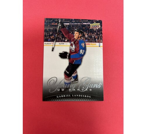 UPPER DECK 2011-12 UPPERDECK SERIES 2 GABRIEL LANDESKOG YOUNG GUNS CANVAS