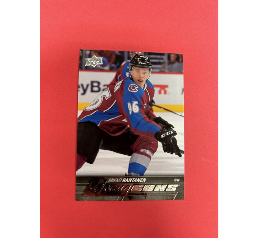 2015-16 UD SERIES 1 MIKKO RANTANEN YOUNG GUNS