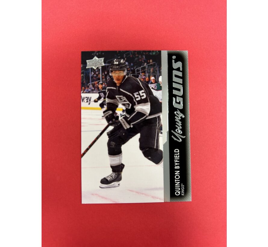 2021-22 UPPER DECK SERIES 2 QUINTON BYFIELD YOUNG GUNS