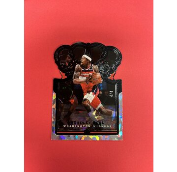 PANINI 2021-22 PANINI CROWN ROYALE BRADLEY BEAL BLACK CRACKED ICE /4