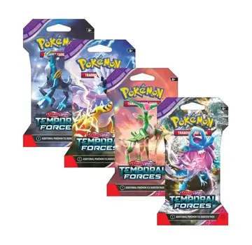 NINTENDO POKEMON SV05 TEMPORAL FORCES BLISTER PACKS