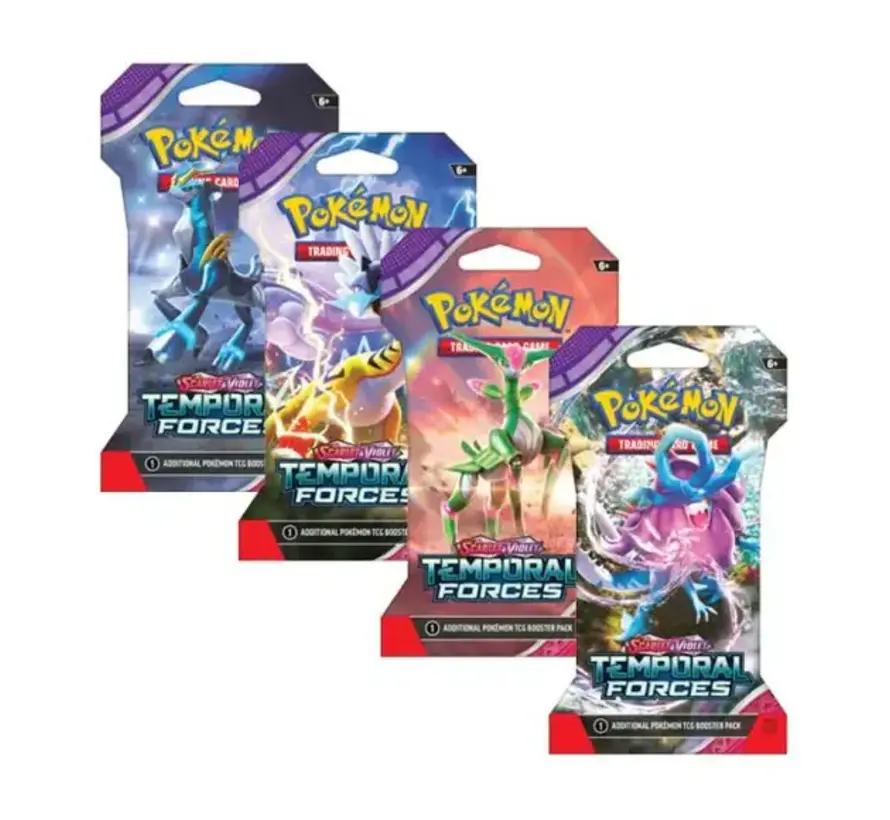 POKEMON SV05 TEMPORAL FORCES BLISTER PACK