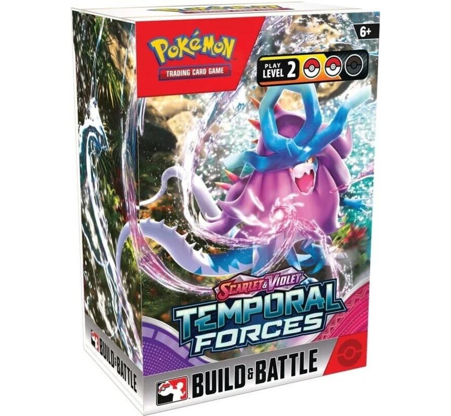 POKEMON SV 05 TEMPORAL FORCES BUILD & BATTLE BOX