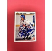 UPPER DECK 1991-92 TEEMU SELANNE SIGNED ROOKIE CARD PASTIME SPORTS COA #21