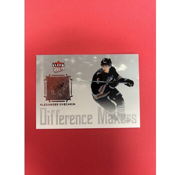 FLEER 2004-05 FLEER ULTRA DIFFERENCE MAKERS ALEXANDER OVECHKIN ROOKIE