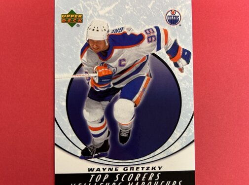 UPPER DECK 2005-06 MCDONALDS WAYNE GRETZKY TOP SCORERS