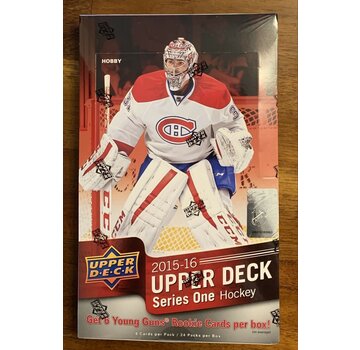 UPPER DECK 2015-16 UPPER DECK SERIES 1 HOCKEY HOBBY BOX