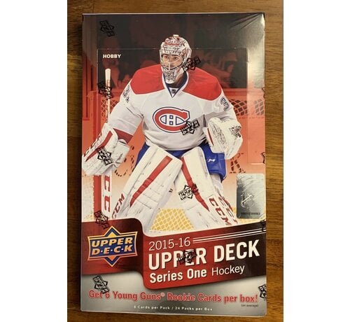 UPPER DECK 2015-16 UPPER DECK SERIES 1 HOCKEY HOBBY BOX