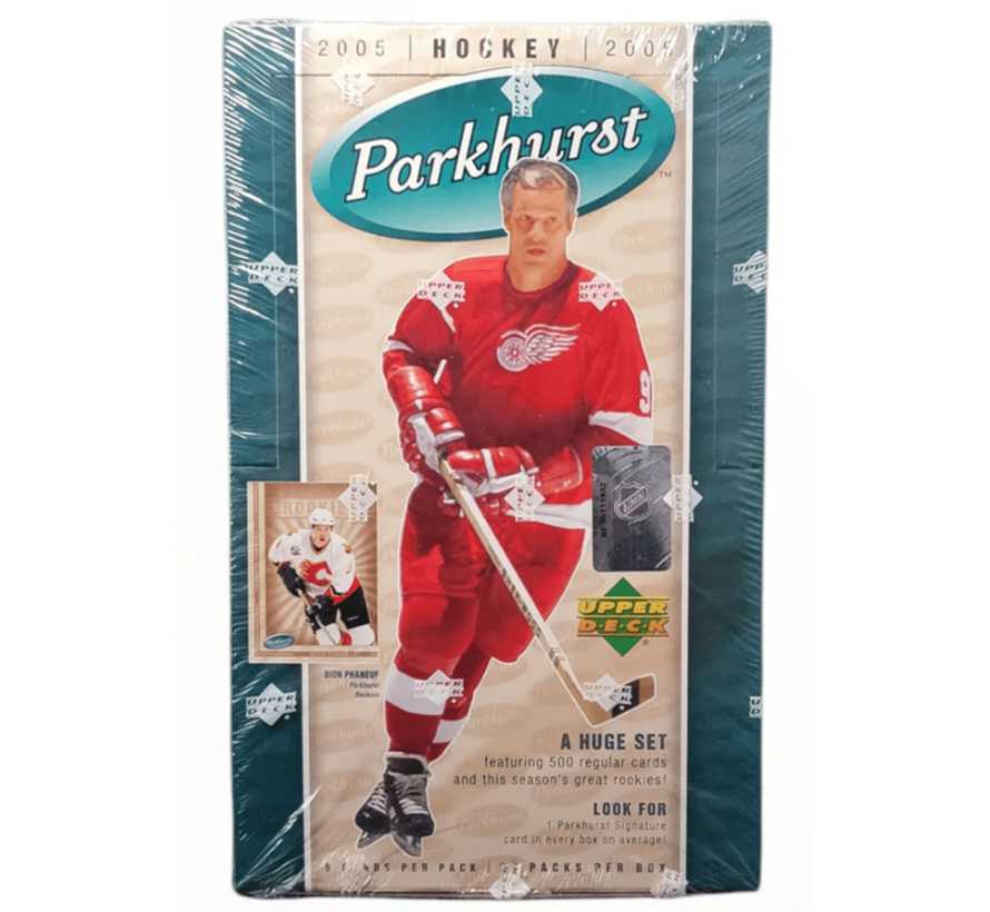 2005-06 PARKHURST HOCKEY HOBBY BOX PACK