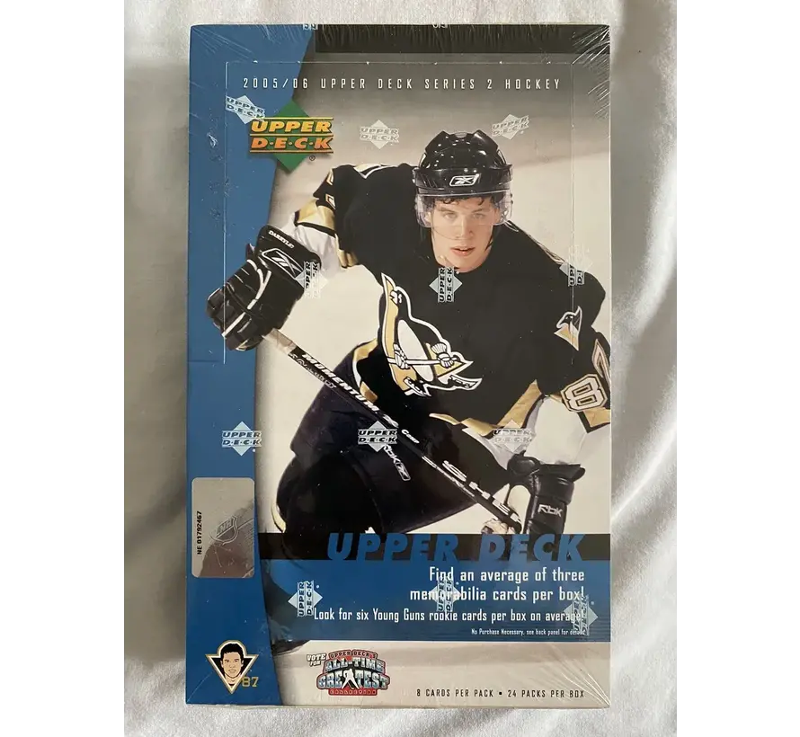 2005-06 UPPER DECK SERIES 2 HOCKEY HOBBY PACK