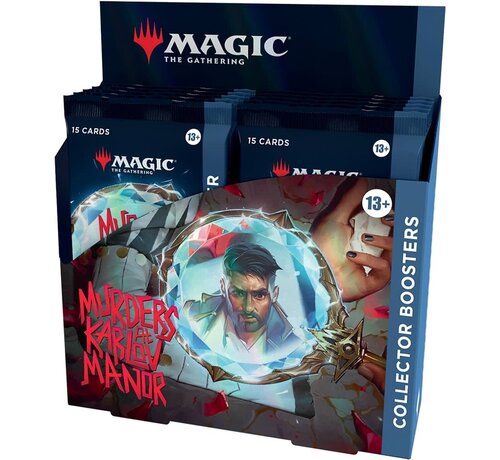 WIZARDS OF THE COAST MTG MURDERS AT KARLOV MANOR COLLECTOR BOOSTER BOX