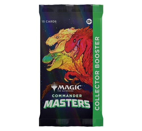 WIZARDS OF THE COAST MTG COMMANDER MASTERS COLLECTOR BOOSTER PACK