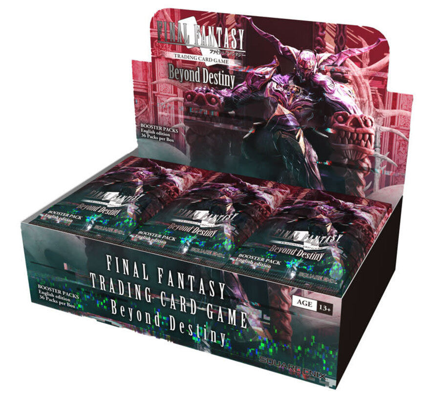 FINAL FANTASY TCG BEYOND DESTINY BOOSTER BOX