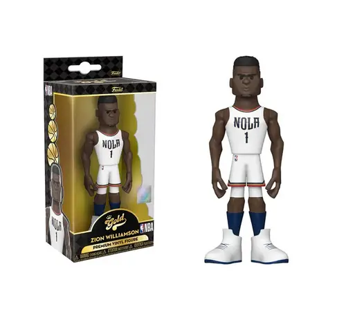 FUNKO 2021 FUNKO GOLD ZION WILLIAMSON GOLD VINYL FIGURE