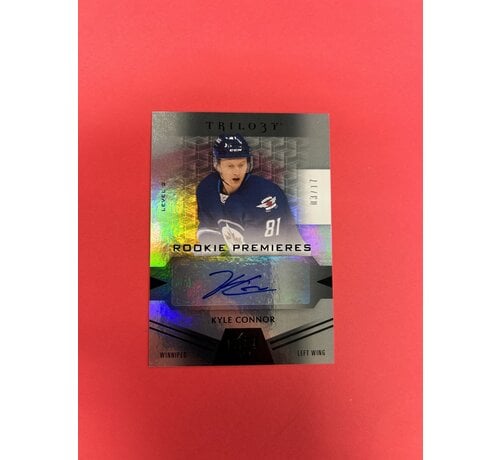 UPPER DECK 2016-17 UPPER DECK TRILOGY KYLE CONNOR ROOKIE PREMIERES AUTO LEVEL 2 /17