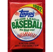 TOPPS 1982 TOPPS BASEBALL WAX PACK