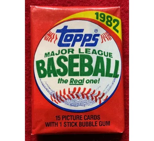 TOPPS 1982 TOPPS BASEBALL WAX PACK