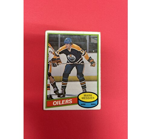 O-PEE-CHEE 1980-81 OPC MARK MESSIER ROOKIE #289