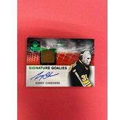 LEAF 2023 LEAF GERRY CHEEVERS SIGNATURE GOALIES PAD AUTO /2