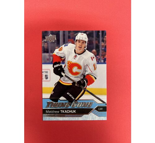 UPPER DECK 2016-17 UPPER DECK SERIES 1 MATTHEW TKACHUK YOUNG GUNS