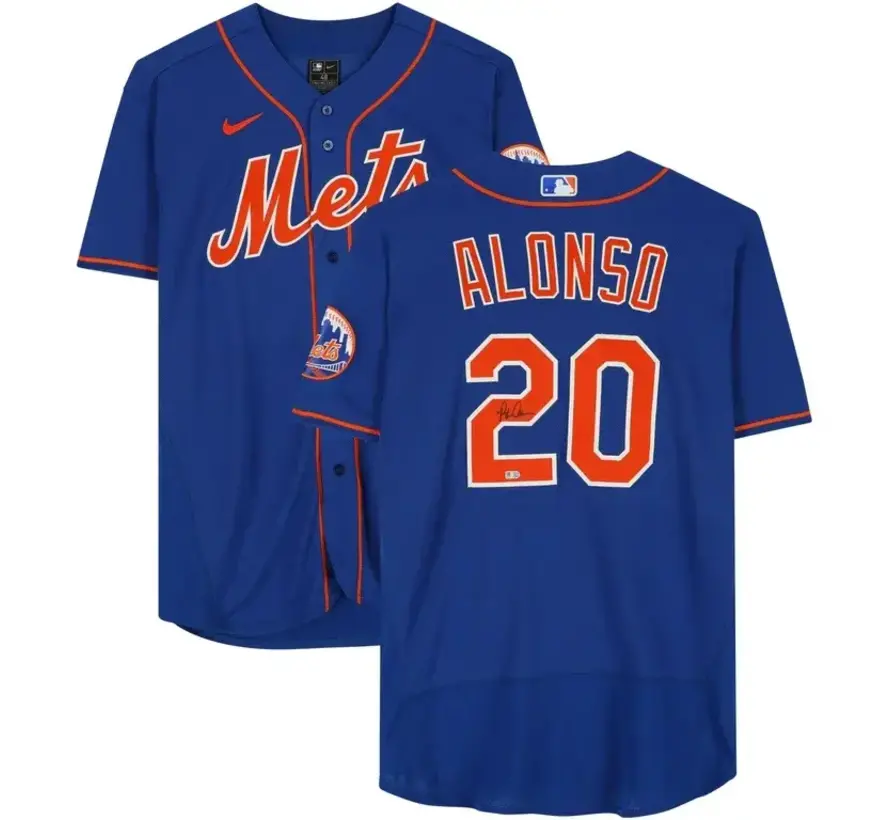 PETE ALONSO SIGNED JERSEY FANATICS COA