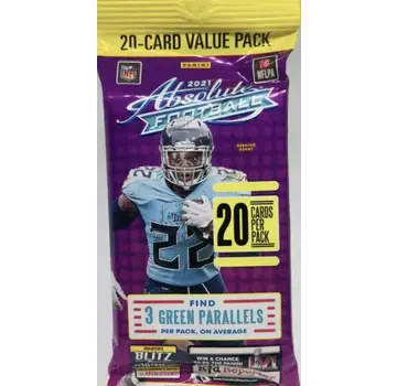 PANINI 2021 PANINI ABSOLUTE FOOTBALL FAT PACK