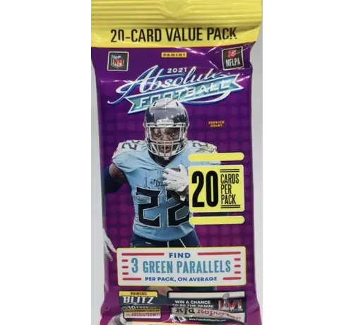 PANINI 2021 PANINI ABSOLUTE FOOTBALL FAT PACK
