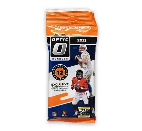 PANINI 2021 PANINI DONRUSS OPTICS  FOOTBALL FAT PACK