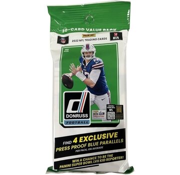 PANINI 2022 PANINI DONRUSS FOOTBALL FAT PACK