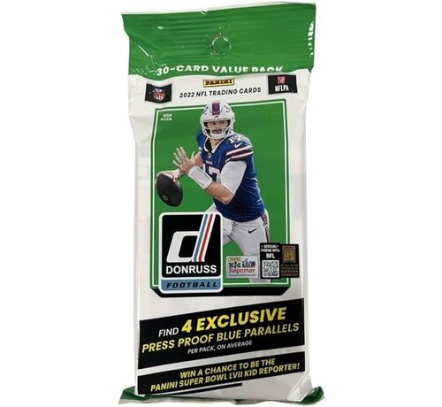 PANINI 2022 PANINI DONRUSS FOOTBALL FAT PACK