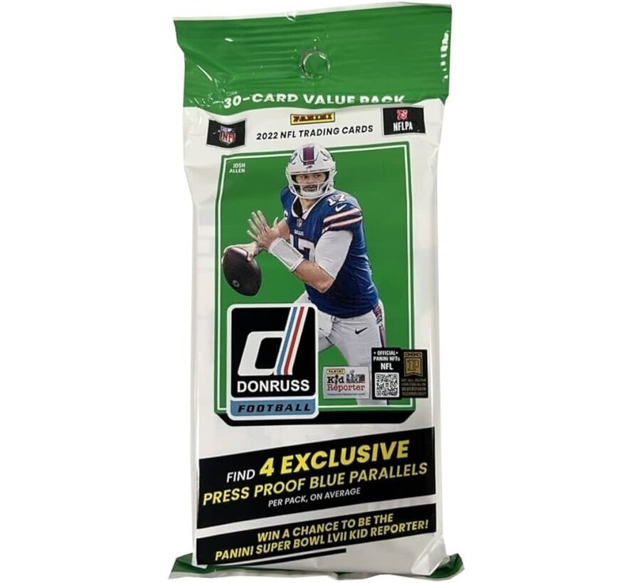 2022 PANINI DONRUSS FOOTBALL FAT PACK